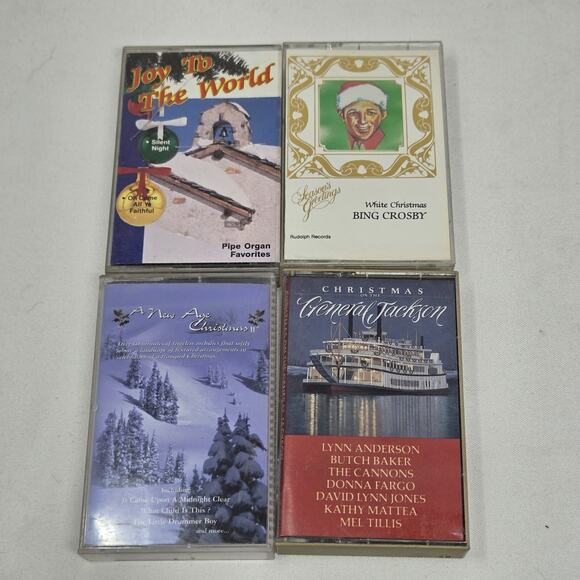 Christmas Music Cassette Tape Lot of 23 Country Gospel Ballads Orchestra Crosby - Picture 7 of 16